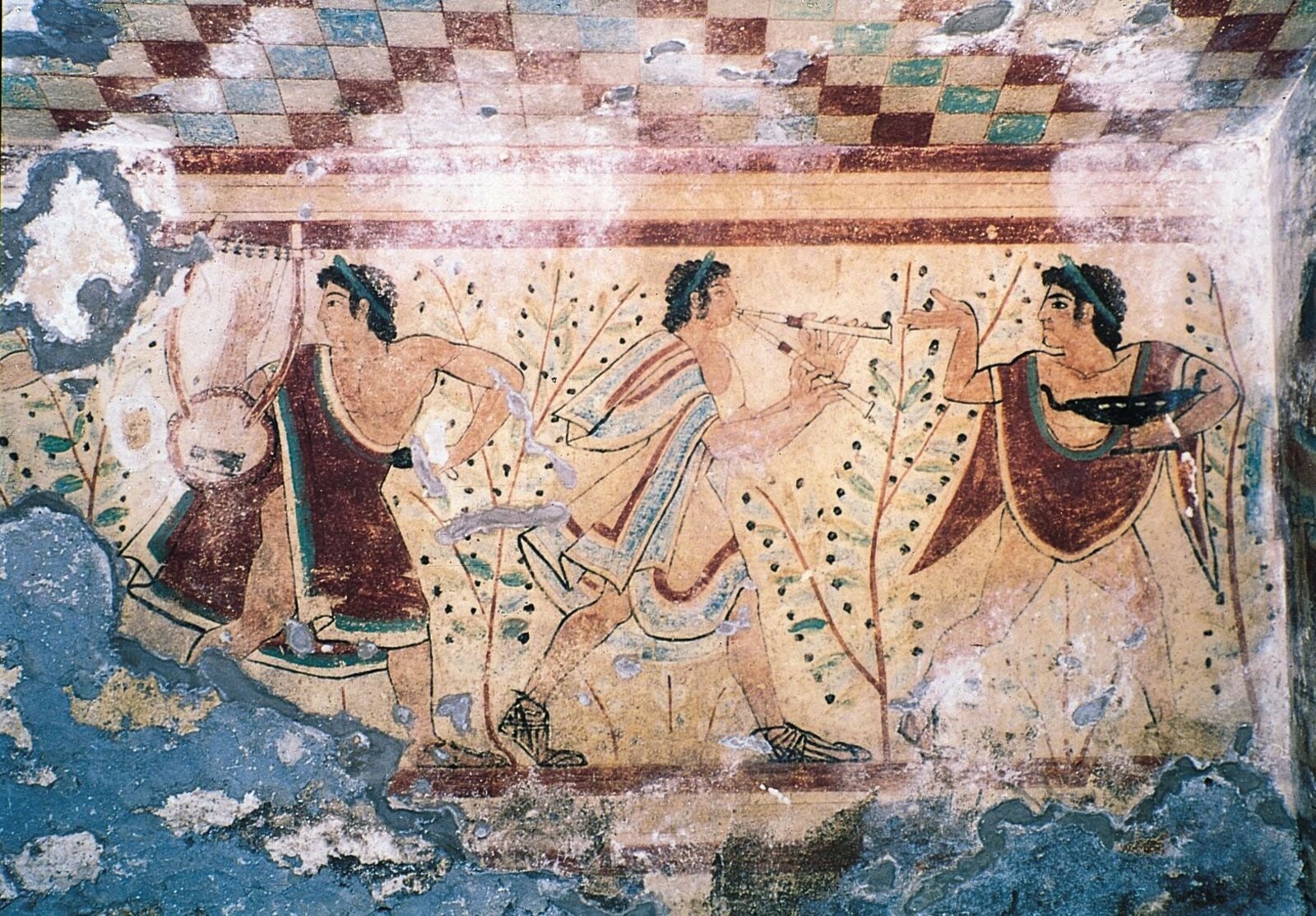 Фрески Древней Греции