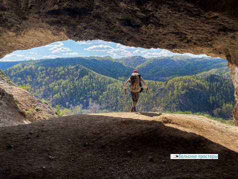Вид из Голубиного грота. Фото автора