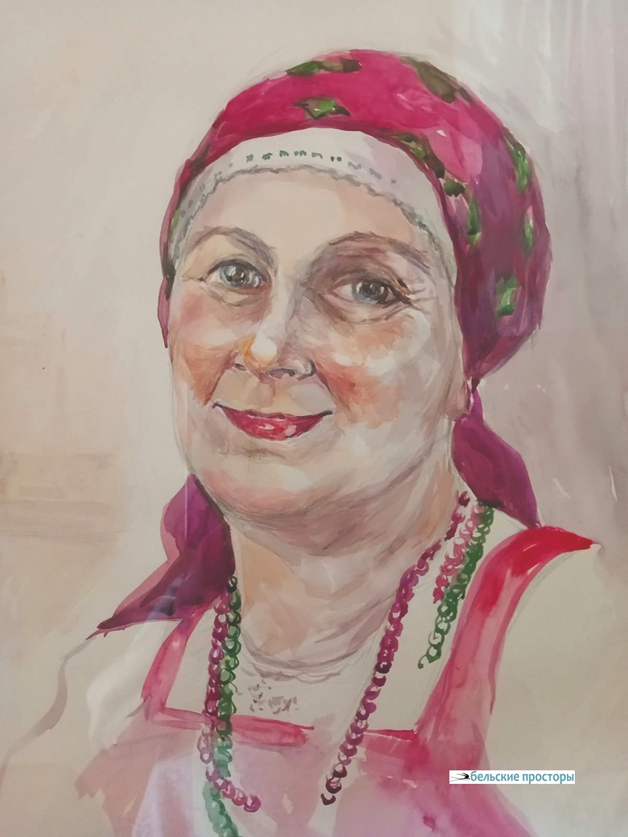 Л. В. Егорова. Женский портрет