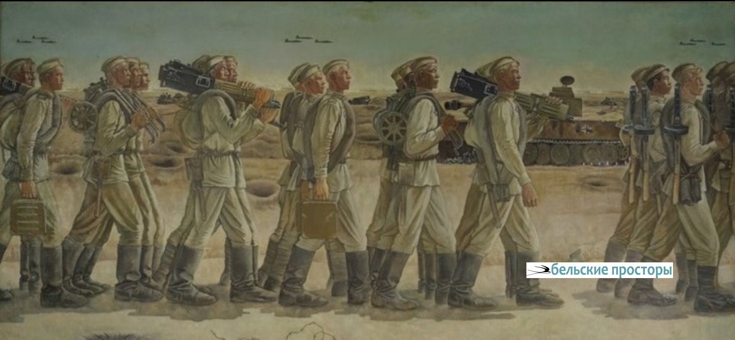 В. П. Пустарнаков. Пулеметная рота