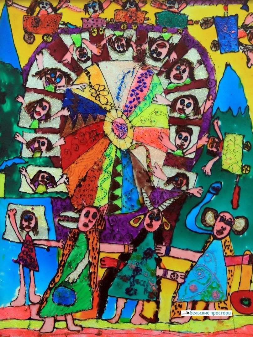 Анастасия Мишурова, 7 лет. Колесо развлечений