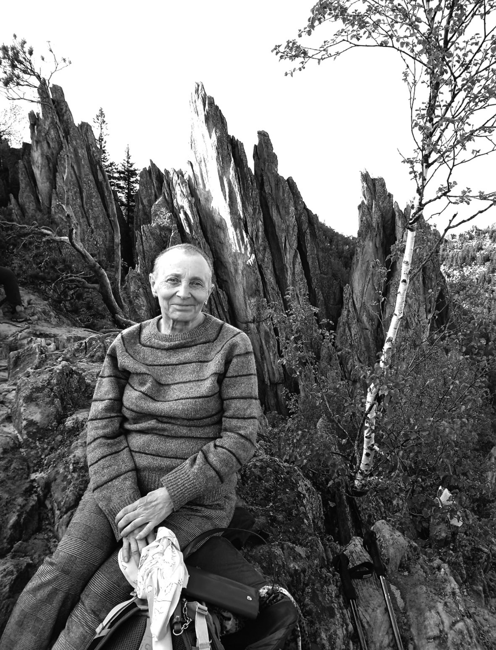 Римма Романова, последний поход. Фото 2025 года