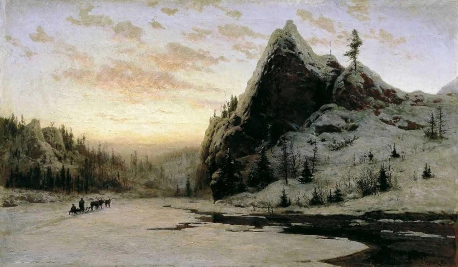 В. Г. Казанцев «На Урале», 1888 год