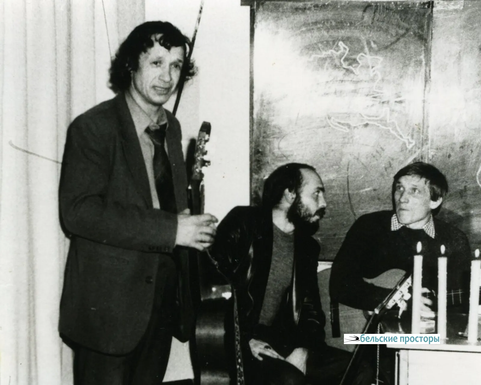Николай Грахов, Николай Рамбургер, Виктор Кузьменко. 1987г. школа №21
