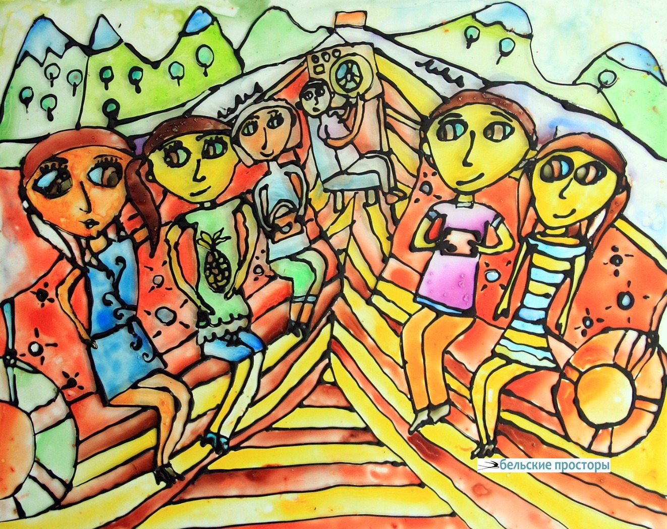 Карина Рафикова, 10 лет. На Юмагузинском водохранилище