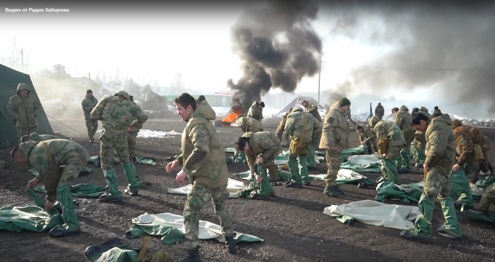 Скриншот видео со страницы vk.com/radiyhabirov