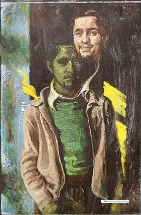 Без названия, 1974 г. Холст, масло. 63х45